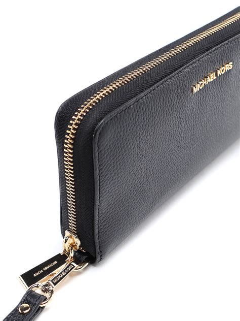 michael kors jet set mf phone case wallet|Michael Kors Wallet double zip.